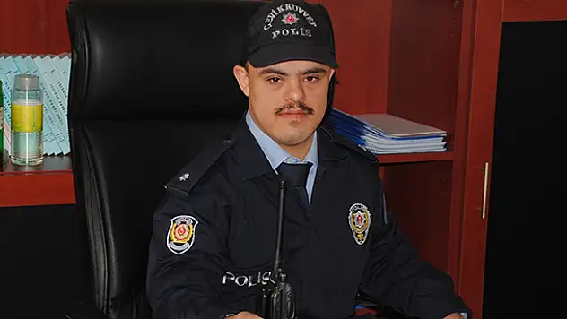 Down sendromlu Gökhan'ın hayali gerçek oldu