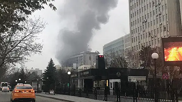 DSİ Genel Müdürlüğünde çıkan yangın söndürüldü