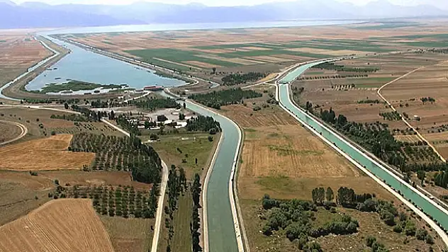 DSİ, Konya Ovası'nda 863 bin dekar alan suladı
