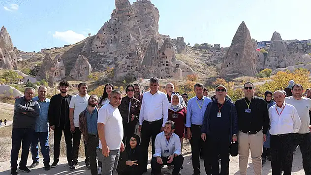 Dünya Görmeyenler Derneği'nden Kapadokya'da engelsiz gezi