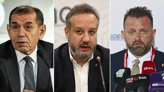 Dursun Özbek, Sinan Boztepe ve Selahattin Baki, PFDK'ye sevk edildi
