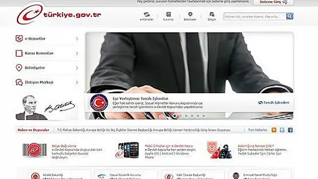 E-devlet çıtayı yükseltti! İşte eklenen yeni hizmetler
