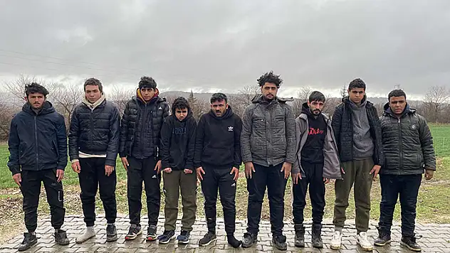 Edirne'de 166 kaçak göçmen ile 4 organizatör şüphelisi yakalandı
