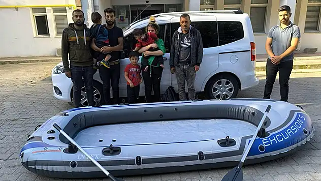 Edirne'de 7 kaçak göçmen ile 1 organizatör yakalandı
