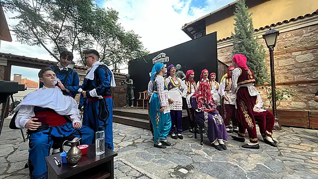 Edirne'de Etnografya Müzesi'nde, Rumeli düğünü canlandırıldı
