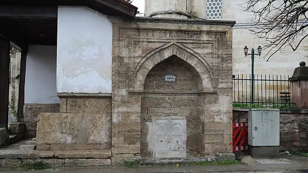 Edirne'deki tarihi Osmanlı çeşmeleri yeniden suya kavuşacak
