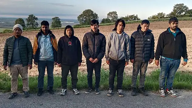 Edirne'de 19 kaçak göçmen yakalandı

