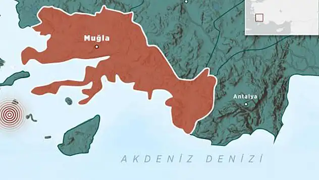 Ege Denizi'nde 4,6 büyüklüğüne deprem
