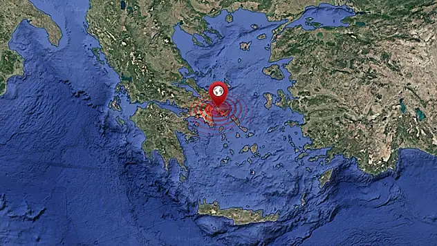 Ege Denizi'nde 5,1 büyüklüğünde deprem