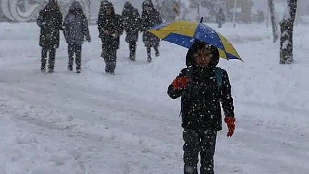 Eğitime kar engeli! Konya'nın bir ilçesinde eğitime ara verildi