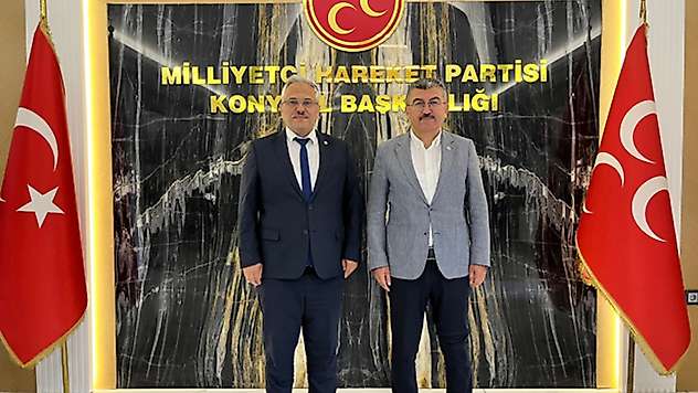 Ekici'den MHP İl Başkanı Göncü'ye ziyaret
