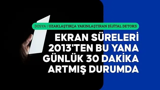 Ekranlarla etkileşimi koparıp, gerçek hayata bağlanmaya davet ediyor