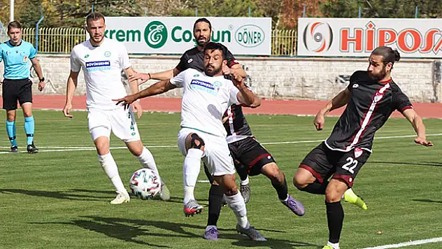 Elazığ'da 6 puanlık maç