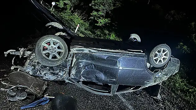 Elazığ'da takla atan otomobilin sürücüsü öldü

