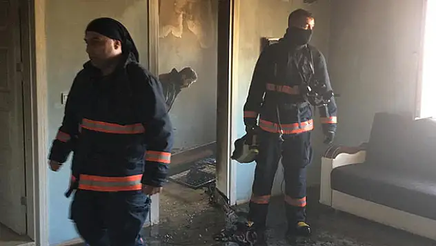 Elazığ'da yangında 8 aylık bebek öldü, 2 çocuk yaralandı