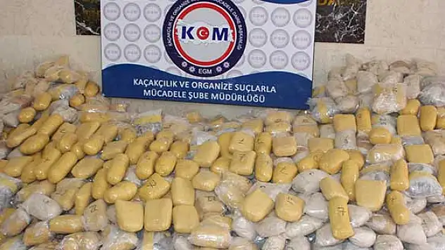 Elazığ'daki uyuşturucu operasyonu