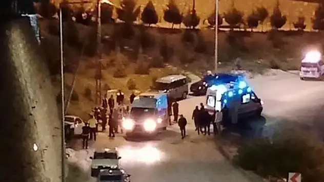 Elazığ'da otomobil elektrik direğine çarptı : 3 yaralı
