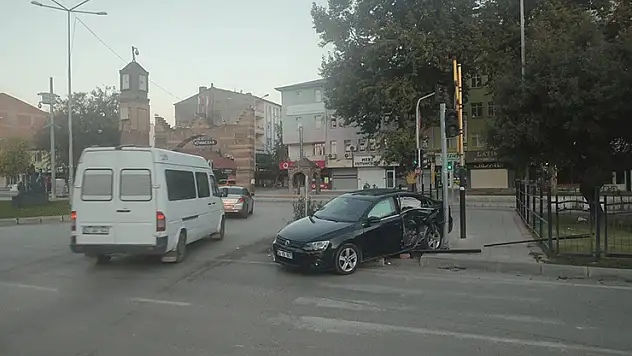 Elazığ'da trafik kazası: 1 yaralı