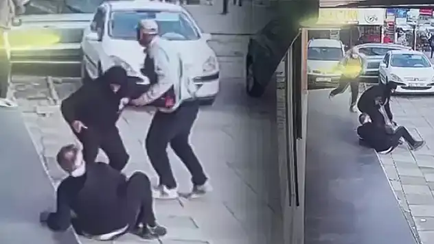 Elindeki milyonluk çantayı gaspçılardan böyle kurtardı!
