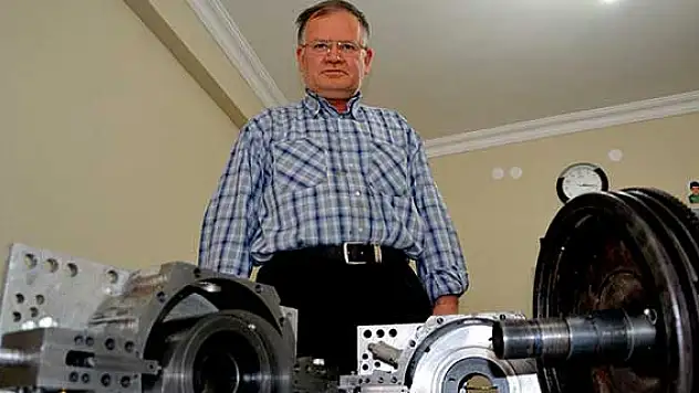 Emekli işçi, yakıt tasarrufu sağlayan motor icat etti