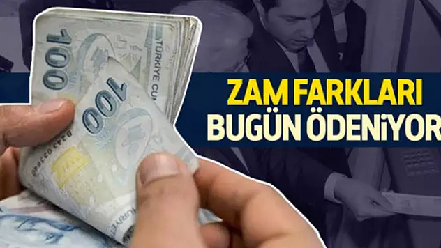 Emeklilerin aylık zam farkları ödeniyor