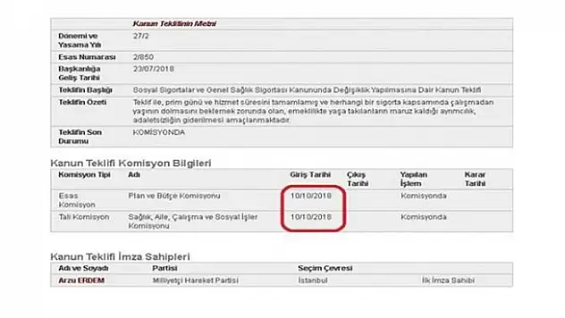 Emeklilikte yaşa takılanlar için önemli gelişme