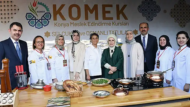 Emine Erdoğan, 'Konya GastroFest'in açılışına katıldı