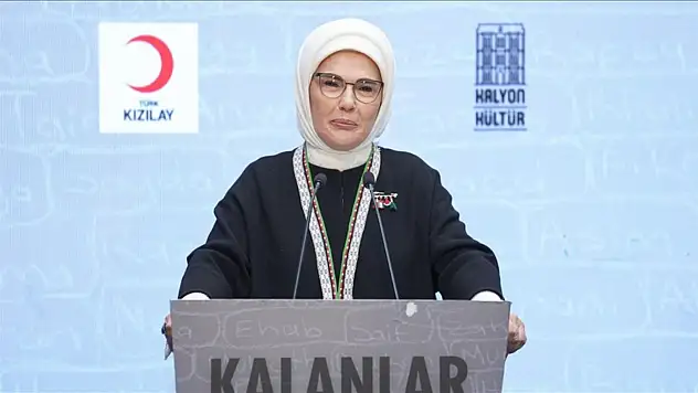 Emine Erdoğan'dan 'Kalanlar' Filistin Sergisi'ne ilişkin paylaşım