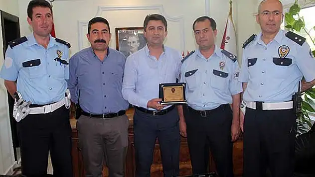 Emniyet Müdürü Şahin Beyşehir'e Veda Etti