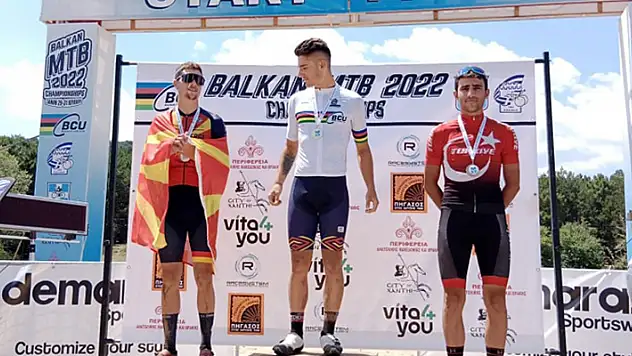 Emre Yuca Yunanistan'da üçüncü oldu