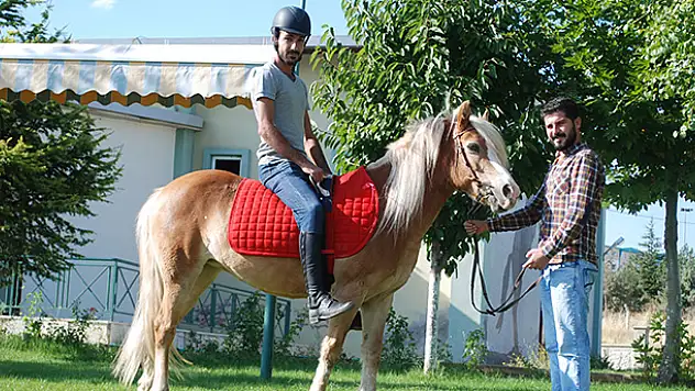 Engeller, at üstünde aşılıyor