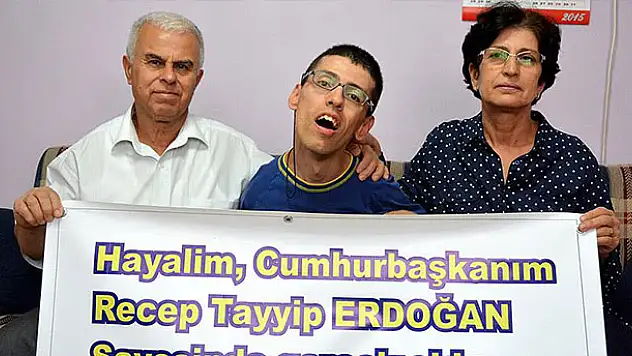 Engelli gencin derbi hayalini Cumhurbaşkanı gerçekleştirdi