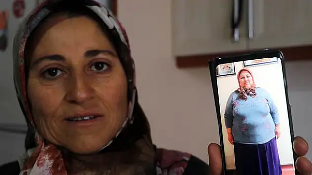 Engelli oğluna bakabilmek için 70 kilo verdi
