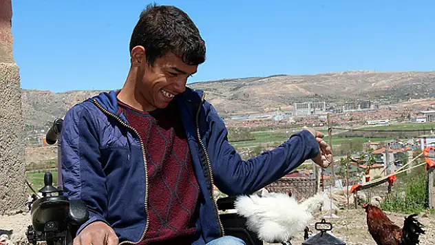 Engelli oğlunun isteği gelir kaynağı oldu.