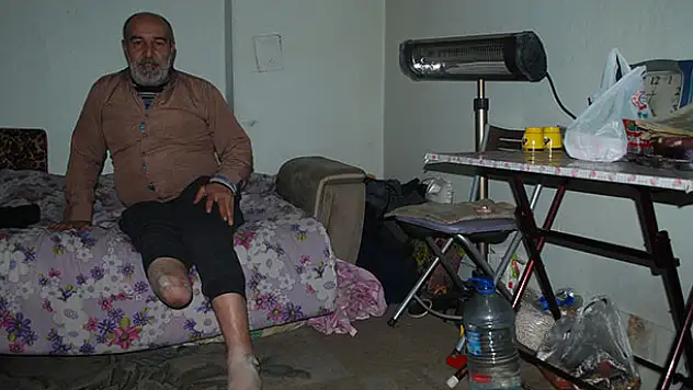 Engelli olunca  evlatları terk etti