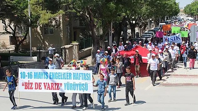Engelliler 'Biz  De Varız' dedi
