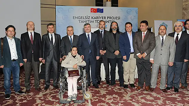 Engelsiz kariyer projesi'nin tanıtımı yapıldı