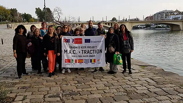 Erasmus projesiyle Konya'dan İtalya'ya gittiler