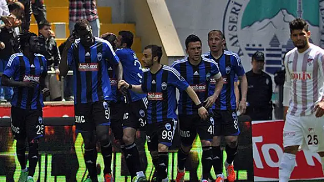 Erciyesspor puanları '1-1' topladı.