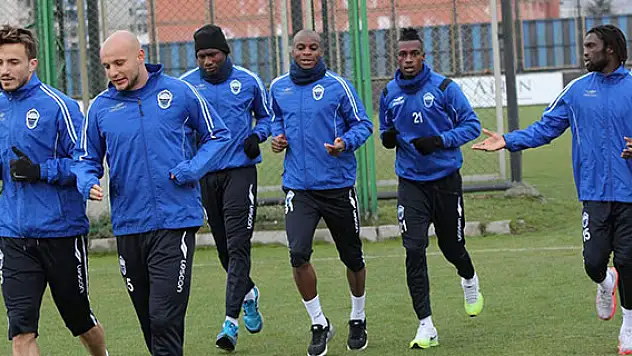 Erciyesspor, Rizespor maçının hazırlıklarına başladı