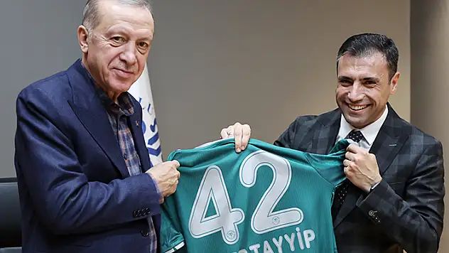 Erdoğan'a özel hediye
