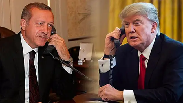 Erdoğan, ABD Başkanı Trump ile görüştü