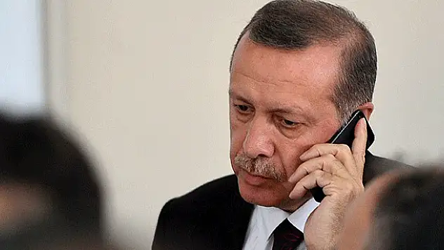 Erdoğan'dan şehit ailesine taziye telefonu