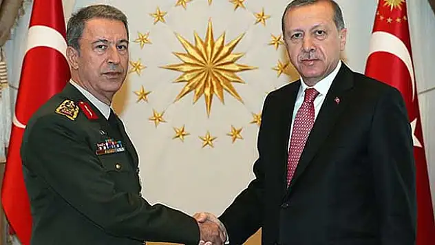 Erdoğan, Genelkurmay Başkanı Akar'ı kabul etti