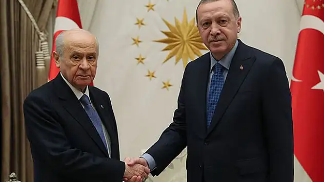 Erdoğan ile Bahçeli bir araya geldi