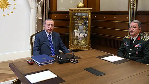 Erdoğan'ın masasındaki detaya dikkat!