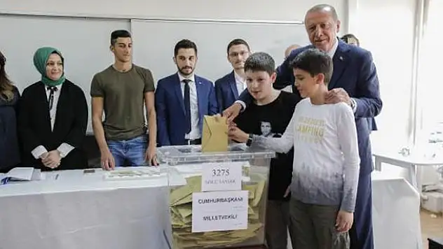 Erdoğan'ın oy kullandığı sandığın sonuçları