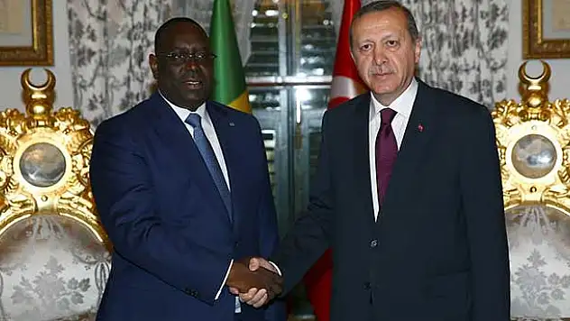 Erdoğan, Senegal Cumhurbaşkanı Sall ile görüştü