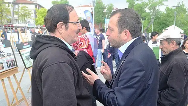 Erdoğan ve Kanık Mobil SKM'den Vatandaşla Buluştu