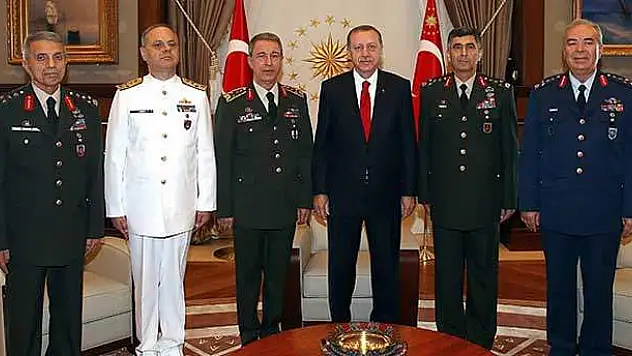 Erdoğan yeni komutanları kabul etti